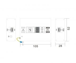 RVi-PS устройство грозозащиты ethernet и poe фото RVi-PS устройство грозозащиты ethernet и poe фото