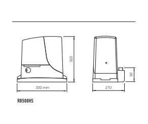 NICE RB500HSBDKIT фото