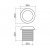 IronLogic CP-Z-2 (мод. E P) врезной (9483 / 7811) темный