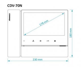 Commax CDV-70N/XL белый фото