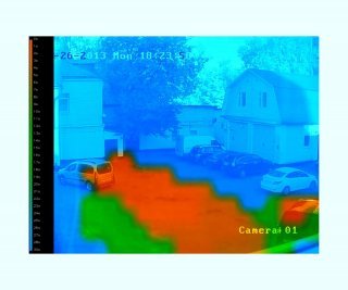 TRASSIR Heat Map on Map фото