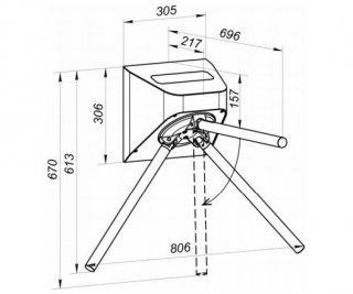 PERCo-TTR-10AK фото