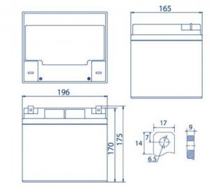 Battbee BT 1240 аккумулятор фото